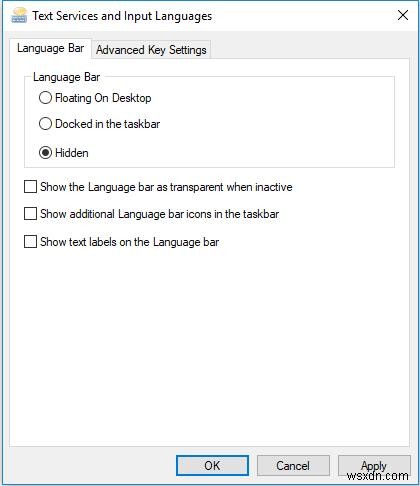 วิธีแก้ไขแถบภาษาที่หายไปใน Windows 10 