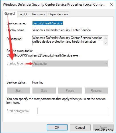 แก้ไข Windows Defender ไม่เปิดบน Windows 10 
