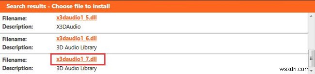 แก้ไข:X3daudio1_7.dll หายไปใน Windows 10 