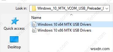 แก้ไขข้อผิดพลาด MTK (MediaTek) VCOM USB Drivers บน Windows 10 