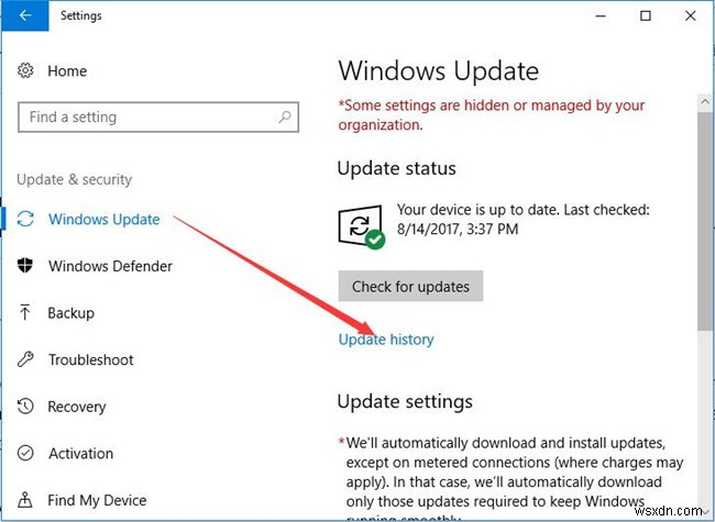 แก้ไขแล้ว:Wea Uncorrectable Error BSOD Windows 10 