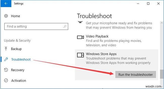 แก้ไข:Windows Store จะไม่เปิดใน Windows 10 