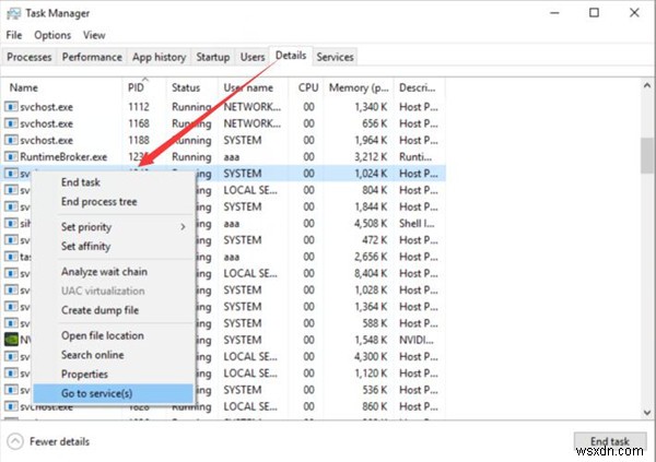 แก้ไขการใช้งาน CPU สูงของ Svchost.exe บน Windows 10 