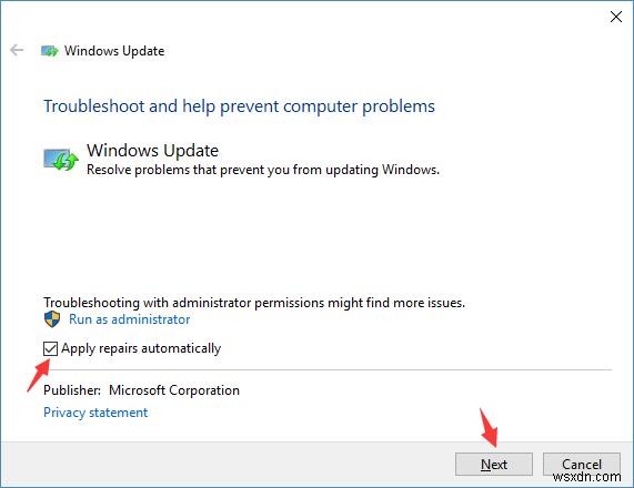 แก้ไข Windows ไม่สามารถกำหนดค่าส่วนประกอบระบบอย่างน้อยหนึ่งอย่างใน Windows 10 