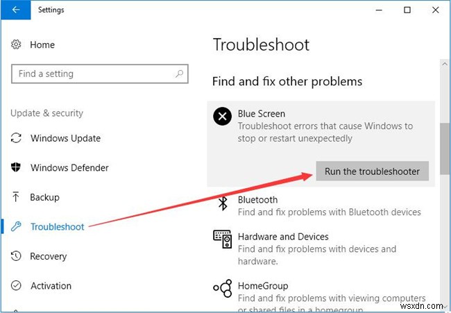 แก้ไข System Service Exception BSOD บน Windows 10 