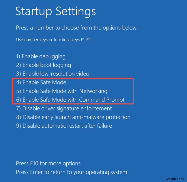 แก้ไขหน้าจอแล็ปท็อปสีน้ำเงินเมื่อเริ่มต้นบน Windows 10 