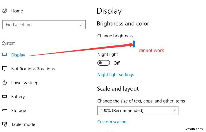 [แก้ไข] ไม่สามารถปรับความสว่างหน้าจอใน Windows 10 
