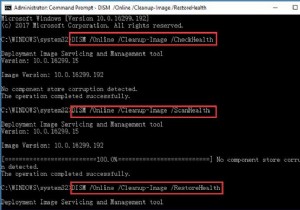 แก้ไข:DISM Error 87 บน Windows 10 