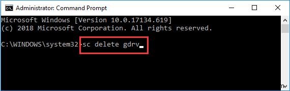Gigabyte App Center:ไม่สามารถปล่อยไดรเวอร์ให้ล้มเหลวใน Windows 10 