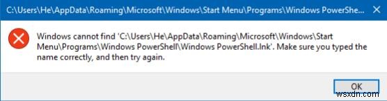 วิธีแก้ไข Windows PowerShell ที่หายไปจากปัญหาเมนูเริ่มใน Windows 10 