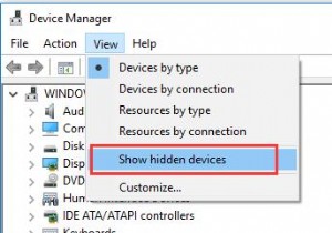 แก้ไขไดรเวอร์หน้าจอสัมผัสที่รองรับ HID หายไปใน Windows 10 