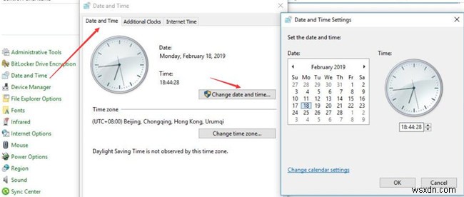 วิธีเปลี่ยนเวลาใน Windows 10 
