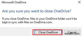 วิธีแก้ไข OneDrive ไม่ซิงค์บน Windows 10 