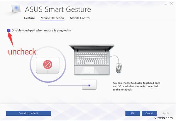 [แก้ไขแล้ว] ASUS Smart Gesture ไม่ทำงานบน Windows 10 