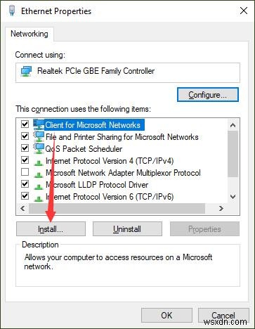 แก้ไขอีเธอร์เน็ตไม่มีการกำหนดค่า IP ที่ถูกต้องใน Windows 10/11 