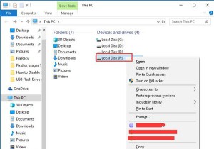 แก้ไข:การใช้งานดิสก์ 100% บน Windows 10 