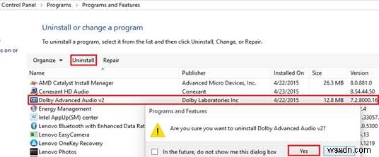 แก้ไขแล้ว:ไม่สามารถเริ่มไดรเวอร์เสียง Dolby บน Windows 10 