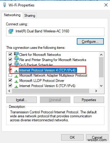 วิธีแก้ไขข้อผิดพลาดการเชื่อมต่อ WIFI บน Windows 10 