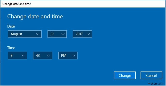 แก้ไข:เวลาจะไม่ซิงค์และอัปเดตใน Windows 10 