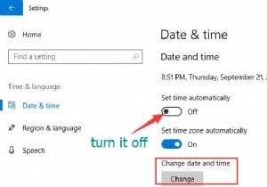แก้ไข:เวลาจะไม่ซิงค์และอัปเดตใน Windows 10 
