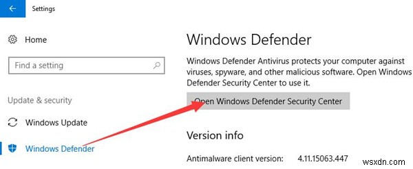 แก้ไข:Windows Defender จะไม่สแกนบน Windows 10 