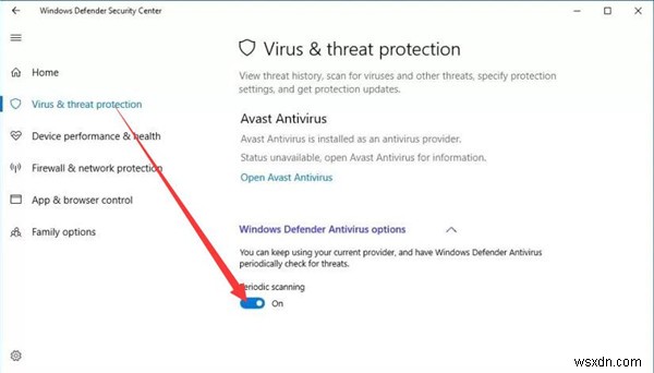 แก้ไข:Windows Defender จะไม่สแกนบน Windows 10 