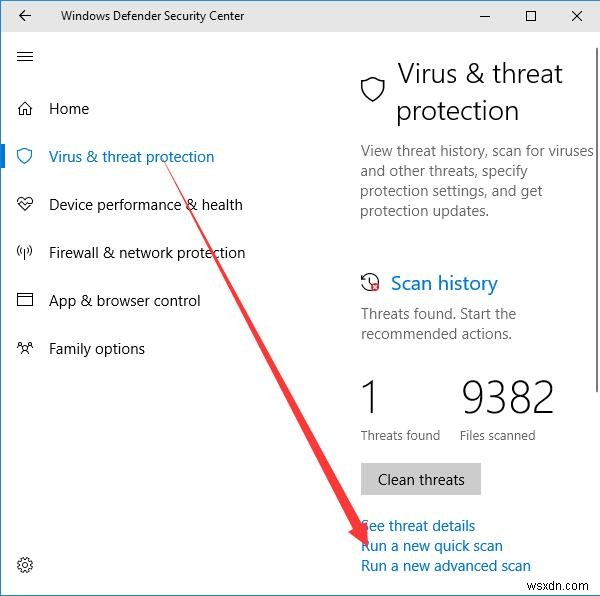 แก้ไข:Windows Defender จะไม่สแกนบน Windows 10 