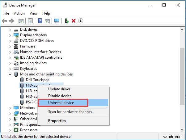 แก้ไขเมาส์ที่รองรับ HID ไม่ทำงานบน Windows 10 