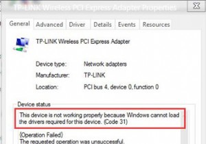 แก้ไขข้อผิดพลาดรหัส 31 สำหรับอะแดปเตอร์เครือข่ายใน Windows 10 