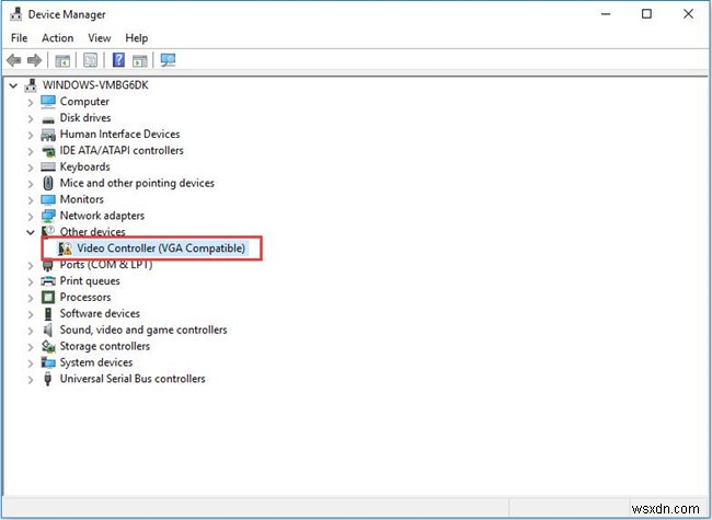 แก้ไขปัญหาไดรเวอร์ Video Controller (VGA) สำหรับ Windows 10 