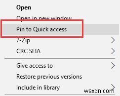 วิธีแก้ไข Quick Access ไม่ทำงานใน Windows 10 