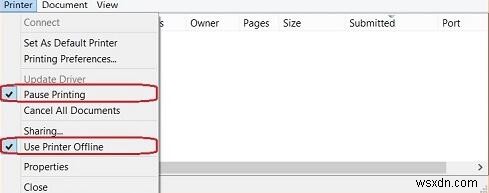 7 วิธีในการแก้ไขสถานะออฟไลน์ของเครื่องพิมพ์ใน Windows 10 