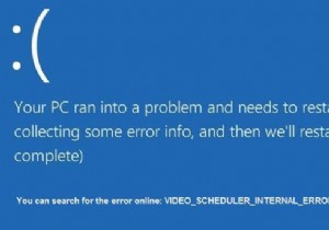 แก้ไข:ข้อผิดพลาดภายในของตัวกำหนดตารางเวลาวิดีโอใน Windows 11/10 