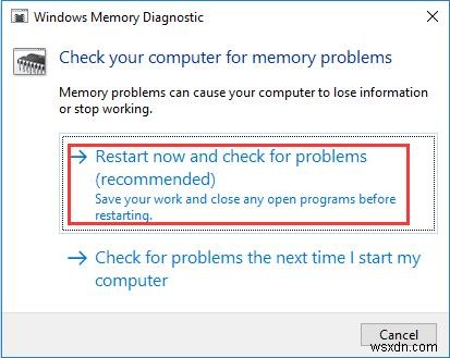แก้ไขข้อผิดพลาด MEMORY_MAMAGEMENT BSOD บน Windows 10 