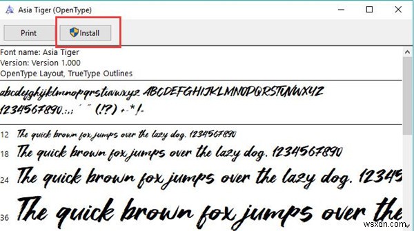 จะดาวน์โหลดแบบอักษรบน FontSpace บน Windows และ Mac ได้อย่างไร 