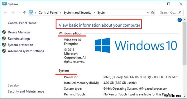 วิธีค้นหาข้อมูลจำเพาะของคอมพิวเตอร์ใน Windows 10, 8, 7 