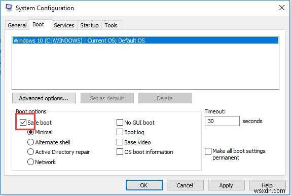 4 วิธีในการเข้าสู่ Safe Mode บน Windows 10 