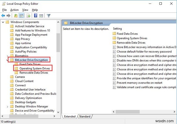 ใช้ BitLocker โดยไม่มี Trusted Platform Module (TPM) 