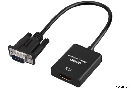 วิธีเชื่อมต่อแล็ปท็อปกับทีวีผ่าน HDMI หรือ VGA Windows 10 