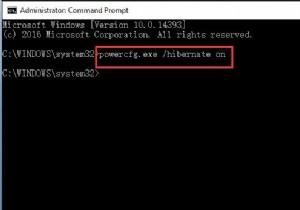 วิธีเปิดใช้งานและปิดใช้งานโหมดไฮเบอร์เนตใน Windows 10/11 