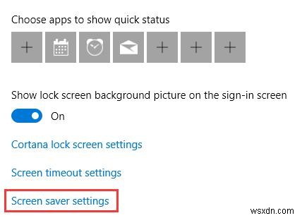 จะเปลี่ยนการตั้งค่าสกรีนเซฟเวอร์ใน Windows 10 ได้อย่างไร? 