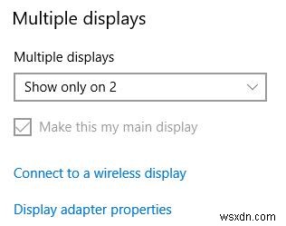วิธีเชื่อมต่อจอภาพกับแล็ปท็อป Windows 10 