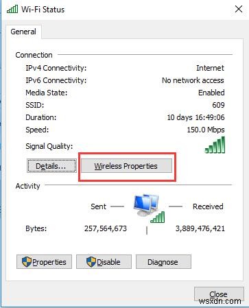 วิธีเปลี่ยนรหัสผ่าน WIFI บน Windows 10 