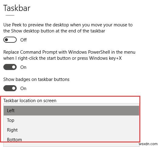 วิธีปรับแต่งทาสก์บาร์ใน Windows 10 