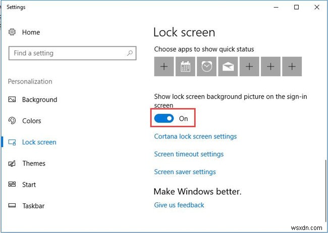วิธีเปลี่ยนพื้นหลังหน้าจอเข้าสู่ระบบ Windows 10 