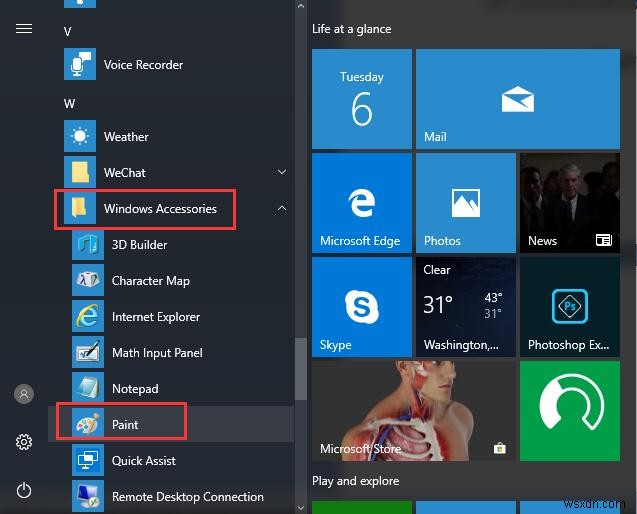 วิธีเปิด Microsoft Paint บน Windows 10 