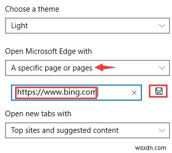 Microsoft Edge:ตั้งค่าเบราว์เซอร์เริ่มต้นและโฮมเพจ 