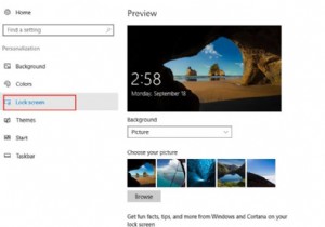 วิธีปรับแต่งหน้าจอล็อกใน Windows 10 