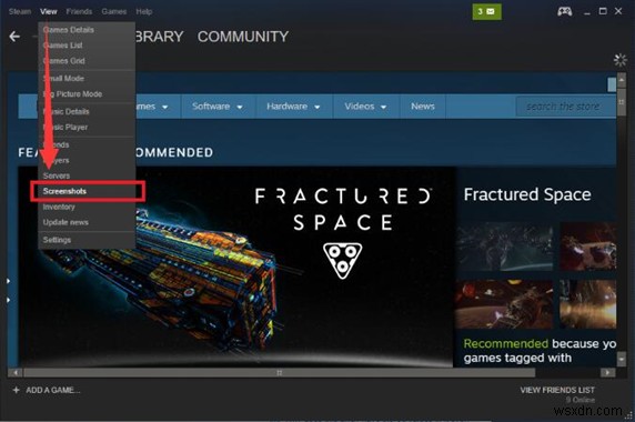 โฟลเดอร์สกรีนช็อต Steam อยู่ที่ไหนในคอมพิวเตอร์ของคุณ 