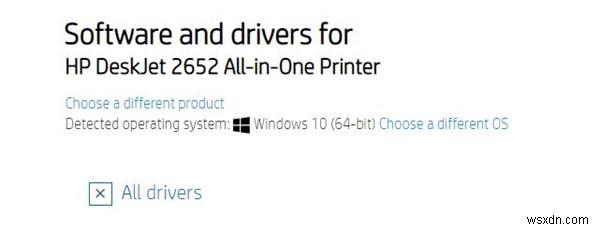 ดาวน์โหลดไดรเวอร์ HP Deskjet 2652 บน Windows 10, 8, 7 และ Mac 